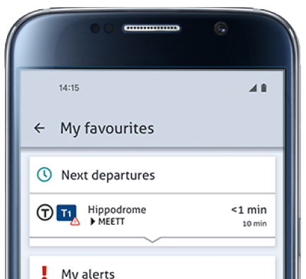 Tisséo app screenshot